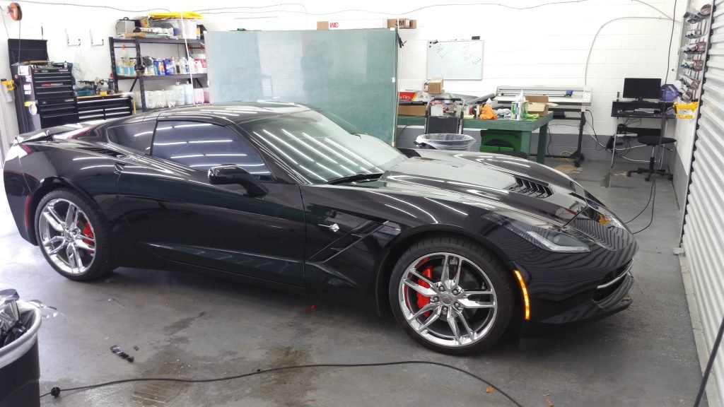 Tint Quality Matters with Corvettes