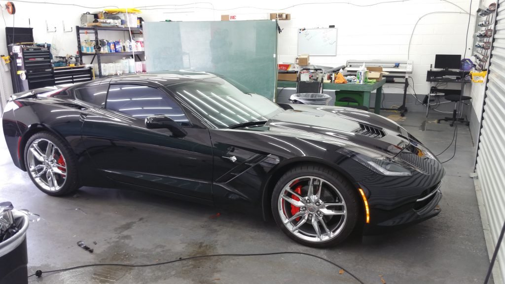 Automotive film type for Corvette