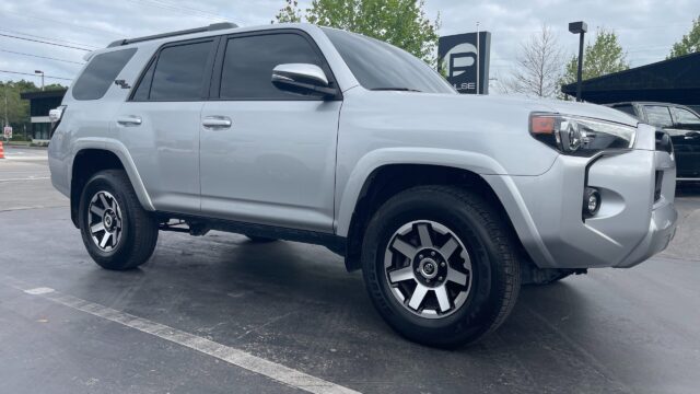 Ceramic Tint installed on SUV