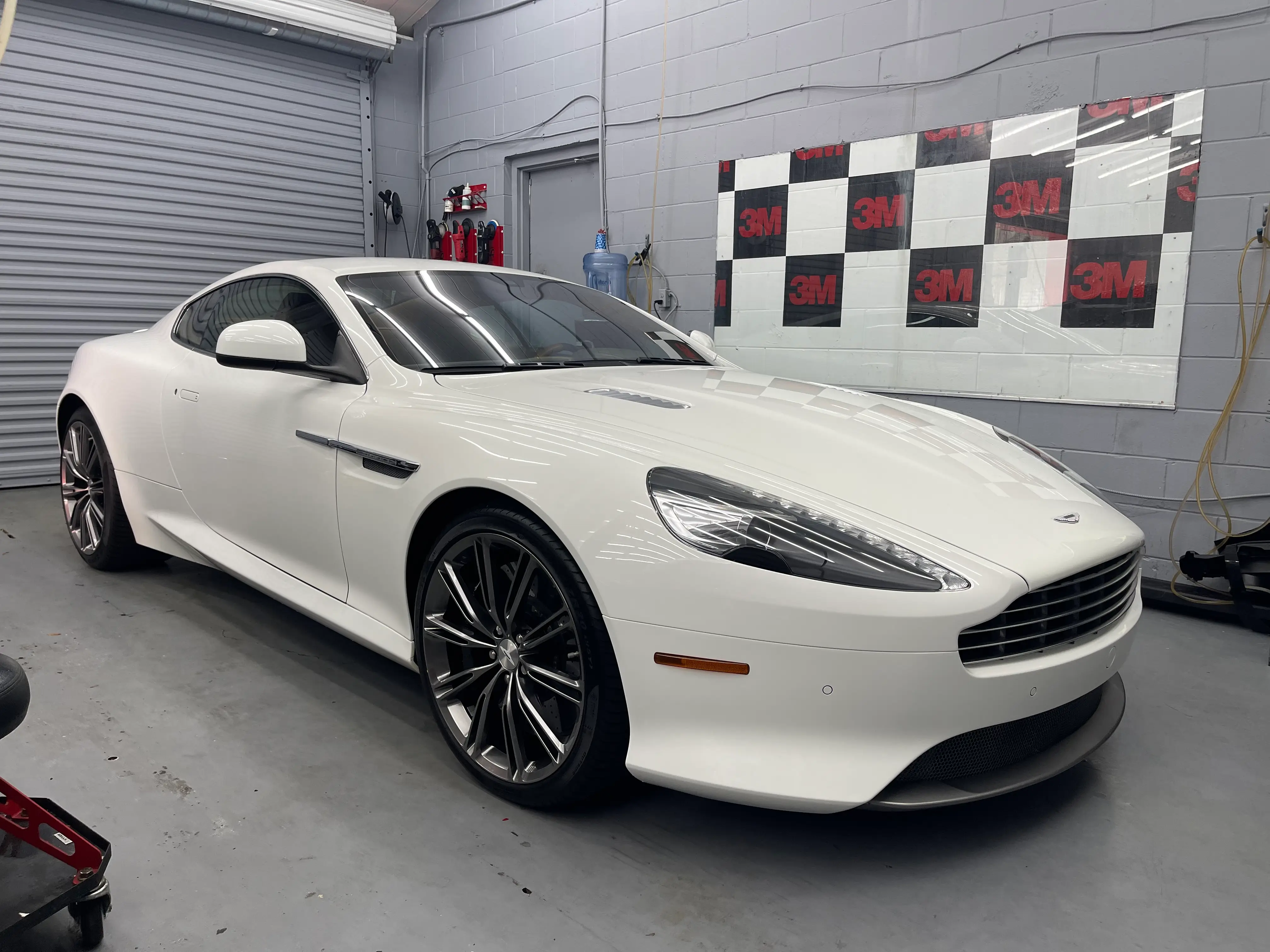 Car paint protection applied using ppf (paint protection film)