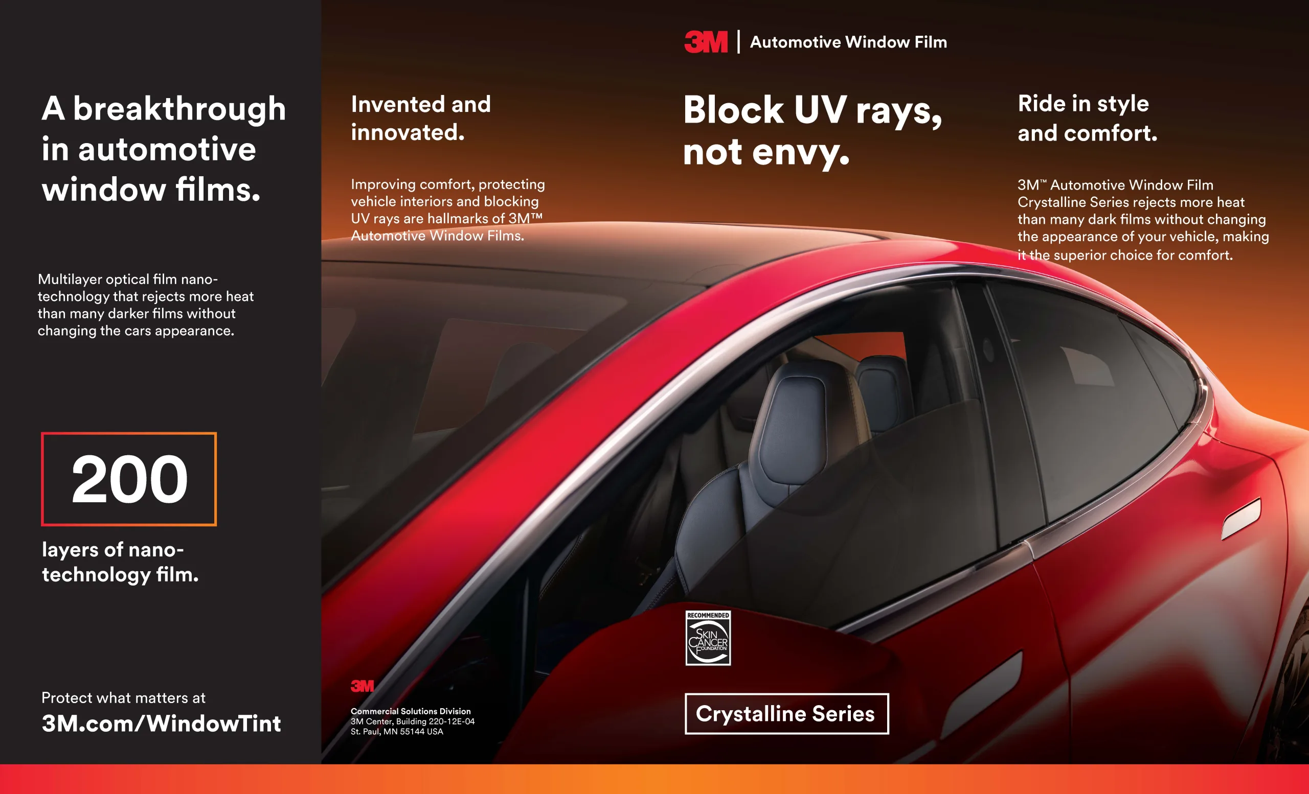 3M Crystalline Series Automotive Window Film Brochure – Pro Tint of Orlando 3M Crystalline Series Automotive Window Film Brochure - Pro Tint of Orlando