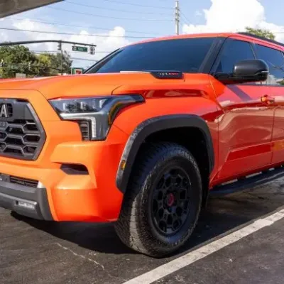 Auto Tint on 2023 Toyota Sequoia TRD Pro Tinted with 3M Ceramic IR at Pro Tint of Orlando Auto Tint on 2023 Toyota Sequoia TRD Pro Tinted with 3M Ceramic IR at Pro Tint of Orlando